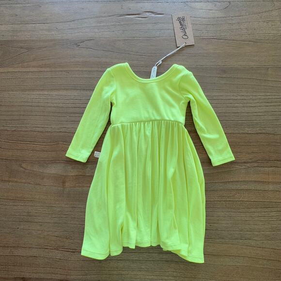 Childhoods Clothing Toddler Girl Neon Dress - Size 18-24m - Picture 1 of 3